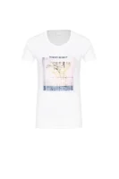 T-shirt BOSS ORANGE bijela